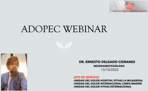 Webinar Impartido el 15102022 por el Dr. Ernesto Delgado Cidranes